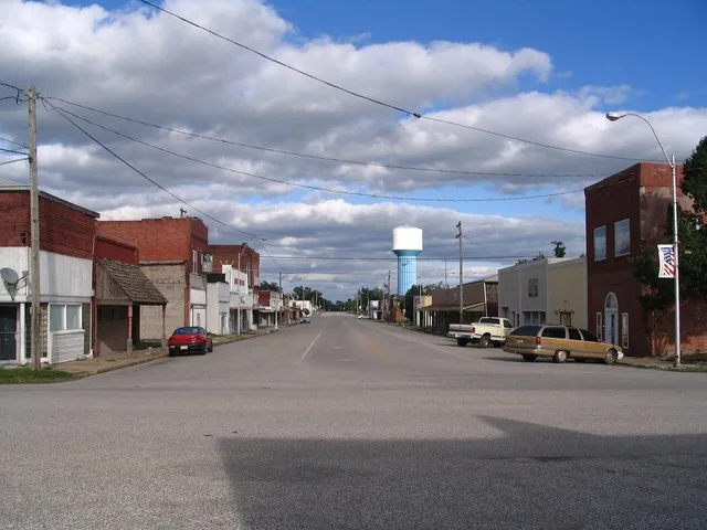 Downtown Commerce OK street