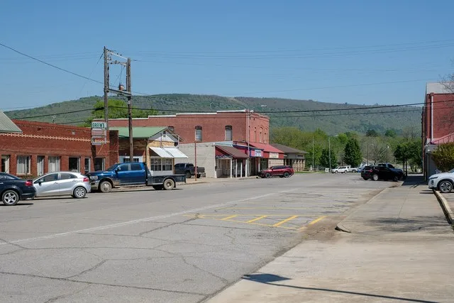 East Avenue C in downtown Heavener.
