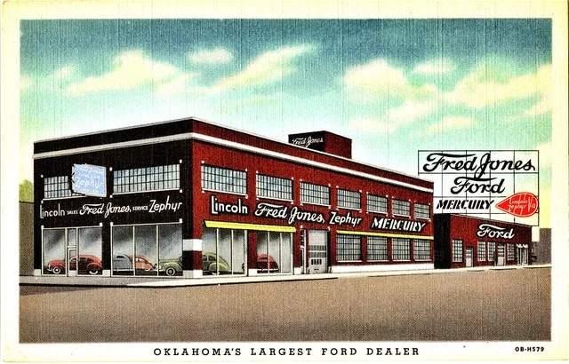 Fred Jones Ford-Lincoln-Mercury, Oklahoma City, OK, 1940s