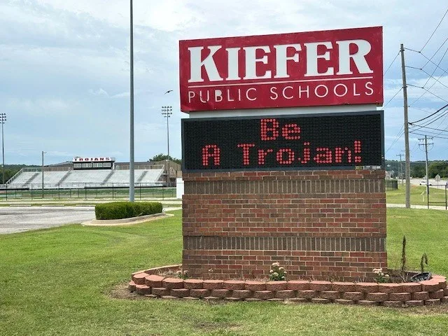Kiefer's Public School in July of 2025