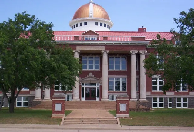 Picture of the Old Lawton High School Building