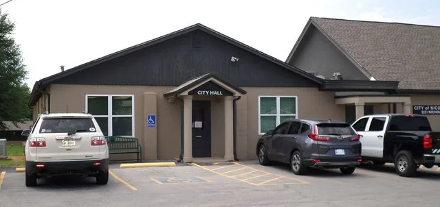 Nicoma Park City Hall, located at 2221 Nichols Dr., Nicoma Park, OK.