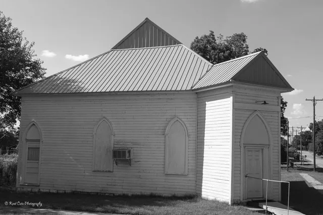 Old church in Ripley, Oklahoma.