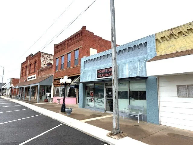 Downtown Rush Springs, OK in 3-2025