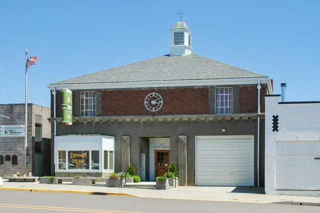Condon City Hall. Gilliam County