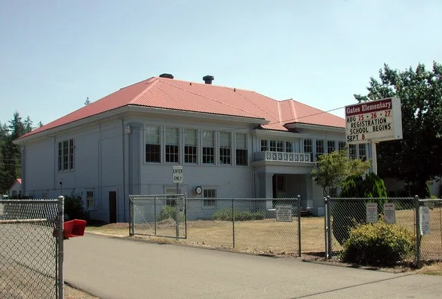 Gates Elementary School in Gates, Oregon, United States.