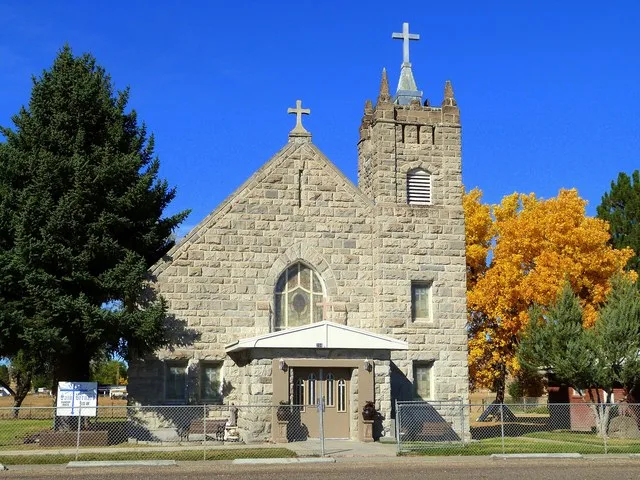 St. Bernard Roman Catholic Church in Jordan Valley , Oregon , United States .