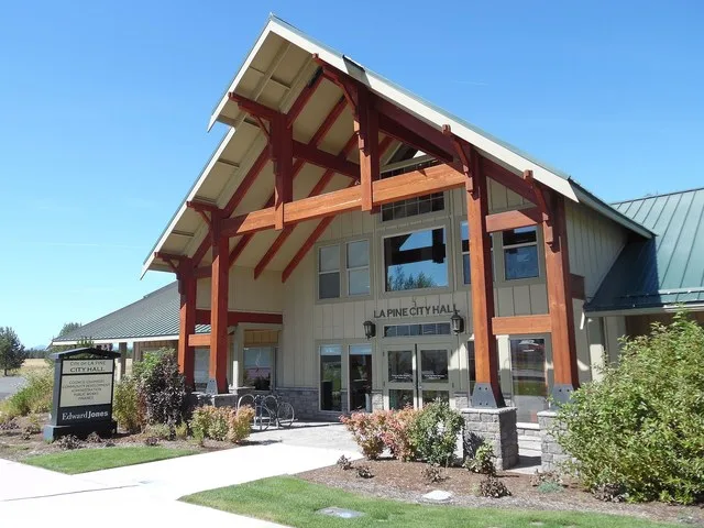 City Hall in La Pine, Oregon