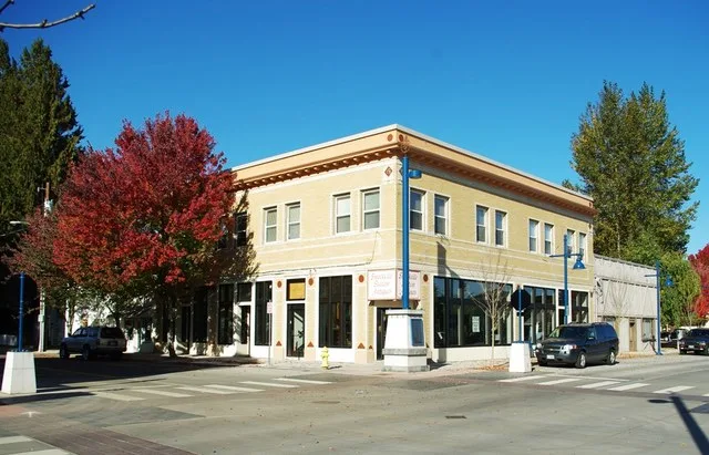 Downtown w:Sherwood, Oregon , USA