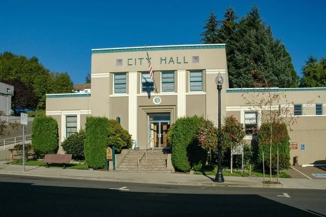 Toledo City Hall. Lincoln County