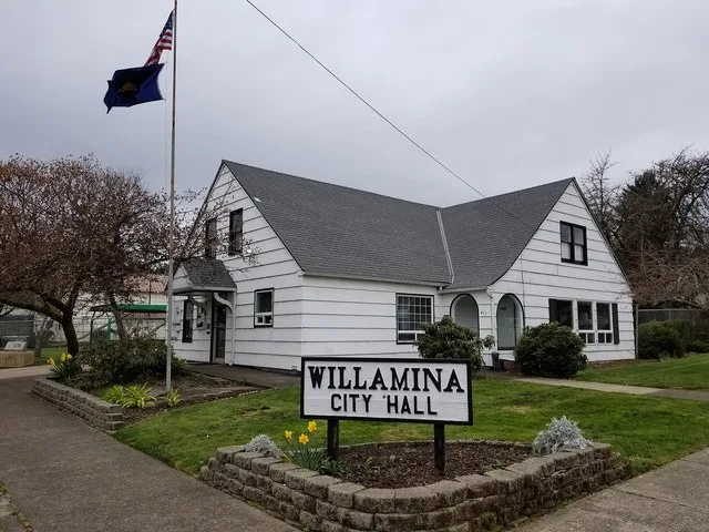 City Hall in the City of Willamina