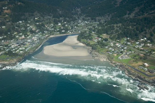 Aerial shot, Oregon, United States
