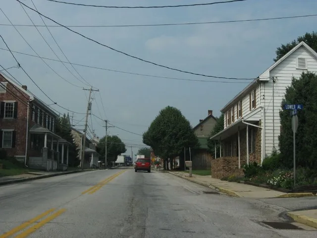 Abbottstown, Pa on U.S. Route 30