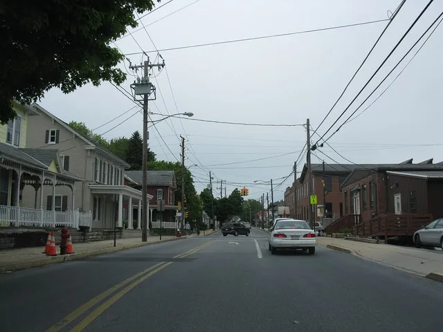 Main Street at SR 272 , Akron , Pennsylvania