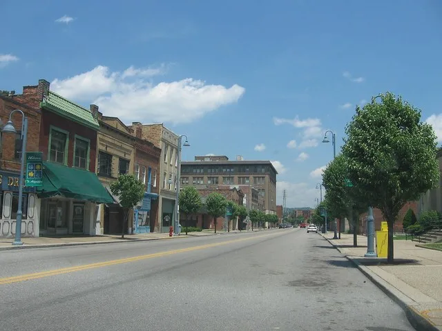 Downtown Aliquippa, Pennsylvania, United States
