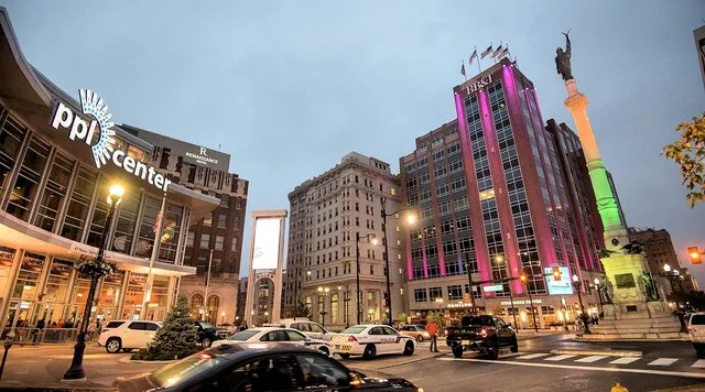 Center Square - Looking Northeast - 12 Oct - Allentown PA