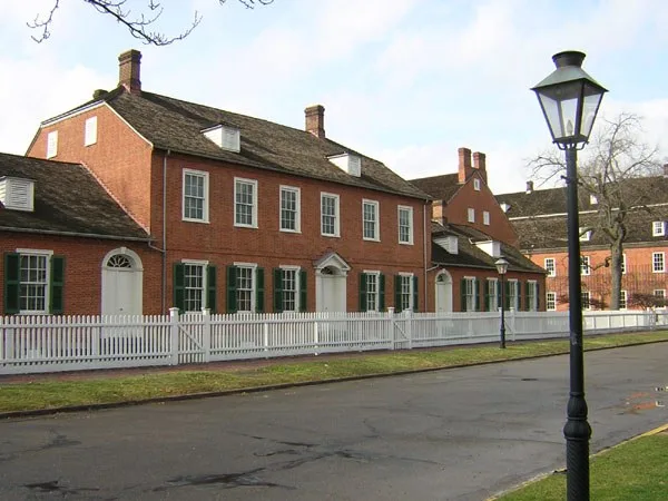 The Rapp house in Old Economy Village, Pennsylvania.