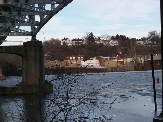 Belle Vernon, as seen from across the Monongahela River.