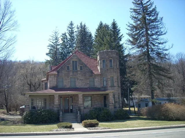 The "castle" in Blossburg