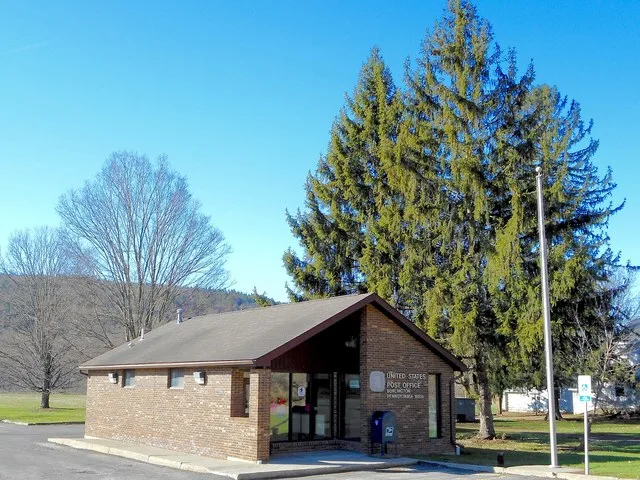 US Post Office in Burlington, Pennsylvania ZIP code 18814