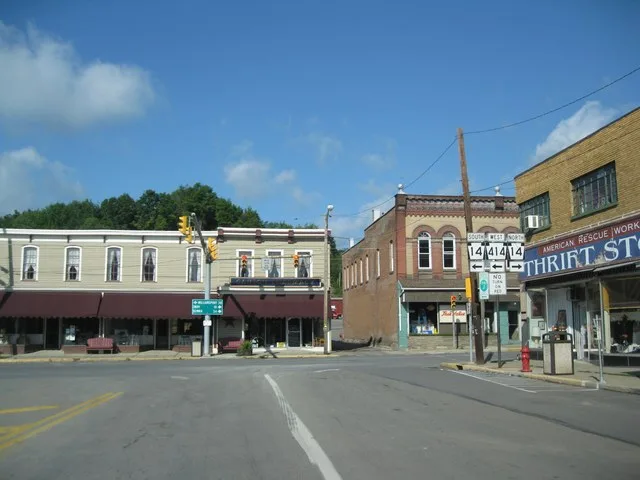 Downtown Canton, Pennsylvania