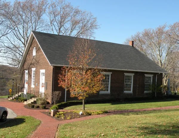 Picture of Beulah Presbyterian Church located at Beulah and McCrady Roads in Churchill, Pennsylvania , on November 8, 2009. The church was built in 1837, and is listed on the Nati...