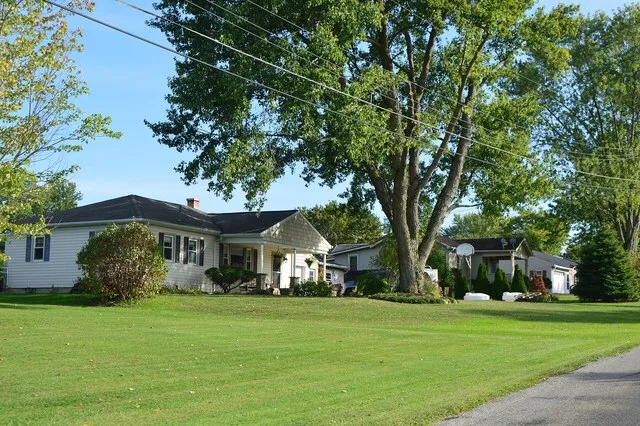 Houses on the eastern side of Milton Street, south of Nora Street, in Clark , Pennsylvania , United States .