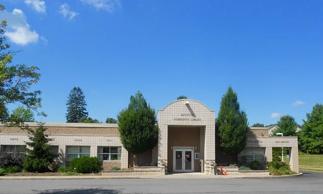 Abingtons Community Library in Clarks Summit, Lackawanna County, Pennsylvania. Serves surrounding communities as well.