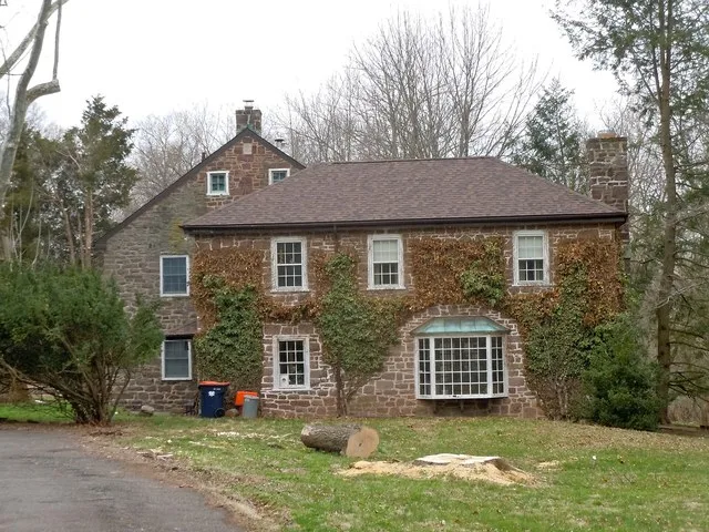 Kuster Mill on the NRHP since March 24, 1971. On Skippack Creek at Mill Road and Water Street Road, in Montgomery County, Pennsylvania south of Collegeville. A pedestrian bridge (...
