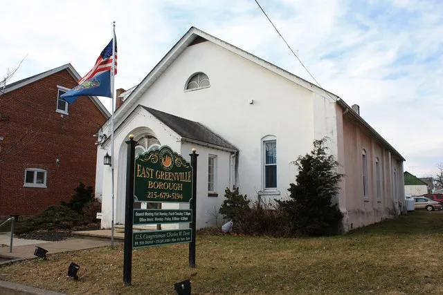 East Greenville municipal building on Main Street