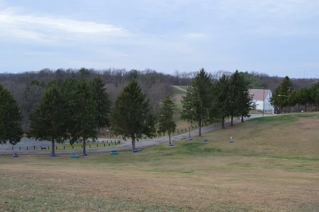 Fields at Old Economy County Park in Economy , Pennsylvania , United States .