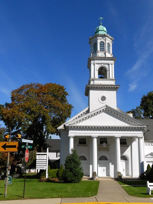 Moravian Church in Emmaus, Lehigh County, Pennsylvania - the area is a hotbed of Moravianism!
