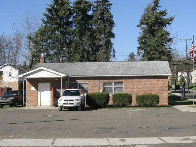 Post office in Enon Valley , Pennsylvania , United States , located at 7150 Vine Street.