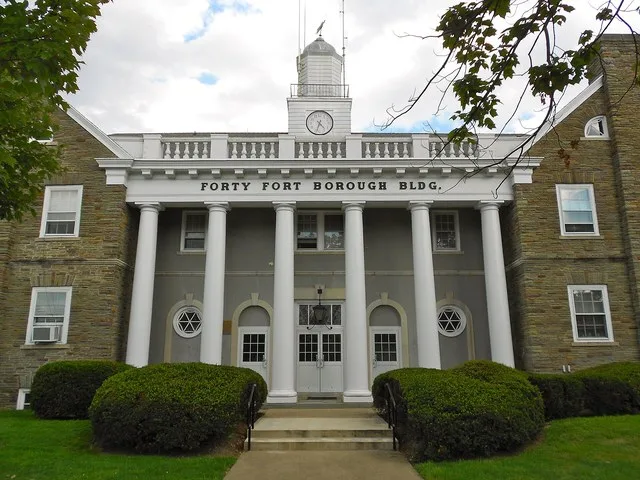 Borough Hall in Forty Fort, Pennsylvania.