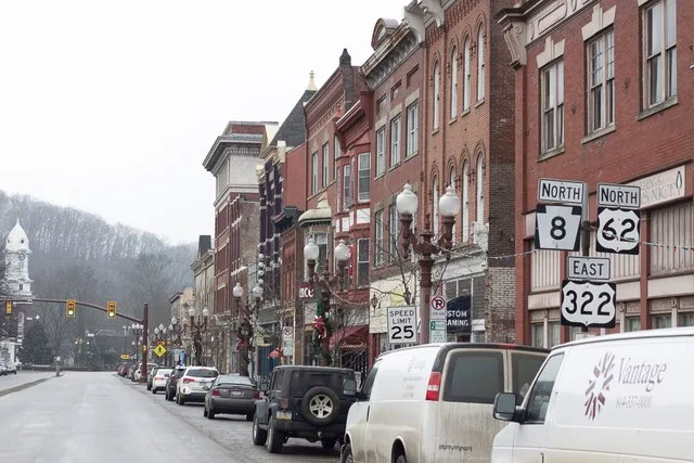 Franklin, Pennsylvania, Downtown.