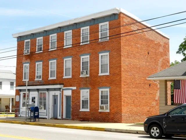 Post office in Franklintown, Pennsylvania. zip code 17323