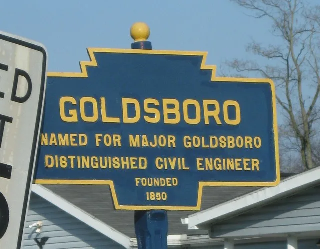 Keystone Marker for Goldsboro, Pennsylvania