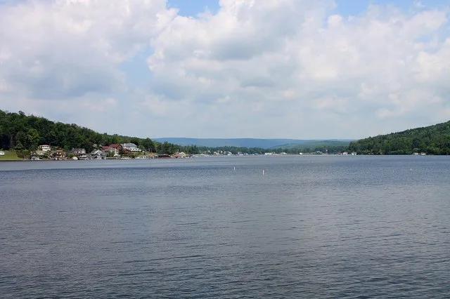 Harveys Lake from the south