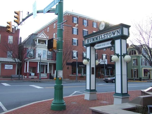 The square in Hummelstown, PA
