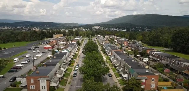Partial Aerial View of Juniata Terrace