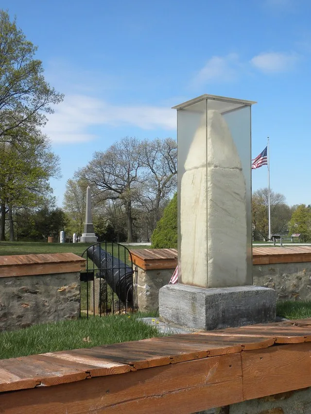 Paoli Battlefield Site and Parade Grounds on NRHP since October 23, 1997. The site is roughly bounded by Warren, and Monument Avenues, and Sugartown Road, in Malvern (NOT Paoli)...