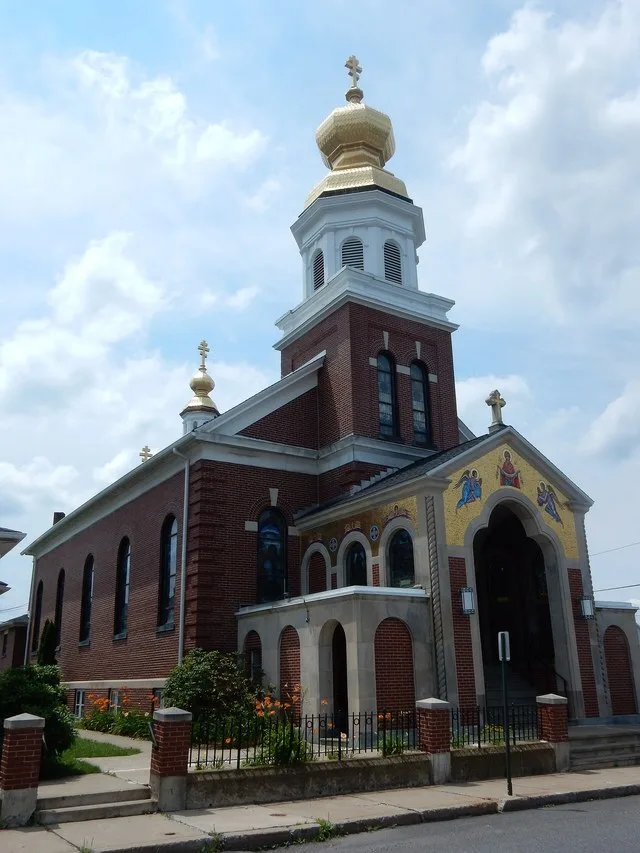 St. Mary's Ukrainian Catholic Church, 210 W. Blaine St., McAdoo, Schuylkill County, Pennsylvania.