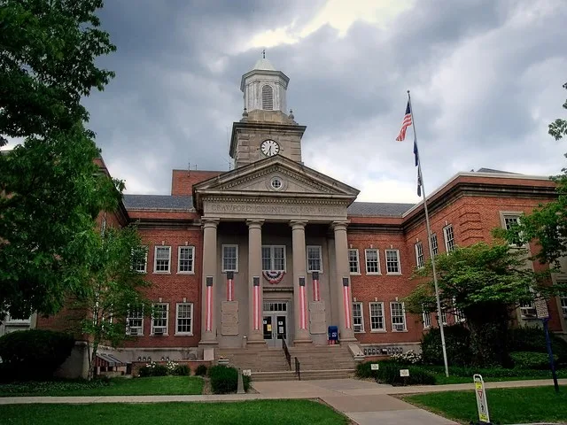 Crawford County Courthouse, Meadville, Pennsylvania, USA. This is an image of a place or building that is listed on the National Register of Historic Places in the United States o...