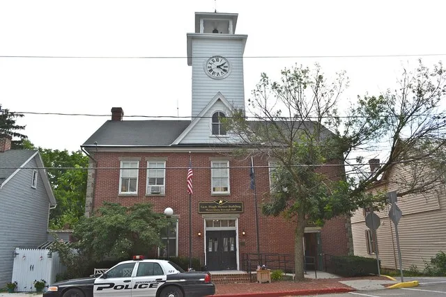 Building in Mercersburg Historic District. HD listed on the NRHP on December 13, 1978, with a boundary increase May 17, 1989. (#78002403). The district includes Main and Seminary...