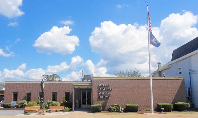 Municipal Building in Moosic, Pennsylvania, Lackawanna County