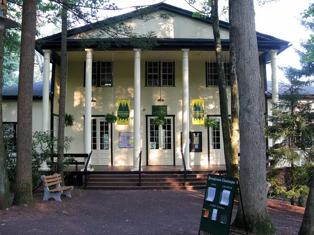 Photography of the Hall of Philosophy, Pennsylvania Chautauqua, Mount Gretna, Pennsylvania