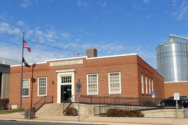 Post Office in Mount Joy, Lancaster County, Pennsylvania.