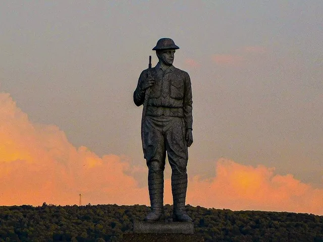 The Doughboy in Mount Pleasant, PA in 2021