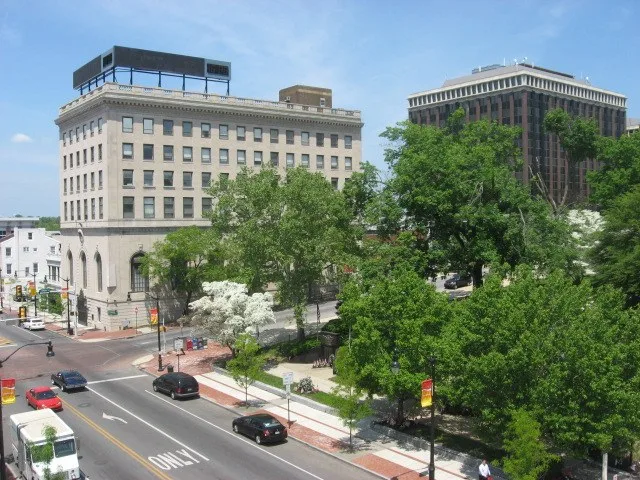 Main and Swede Streets in downtown Norristown.