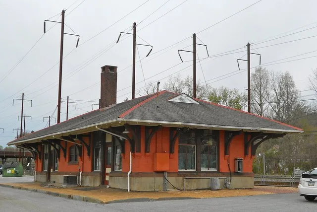 Amtrak station in Parkesburg, Pennsylvania